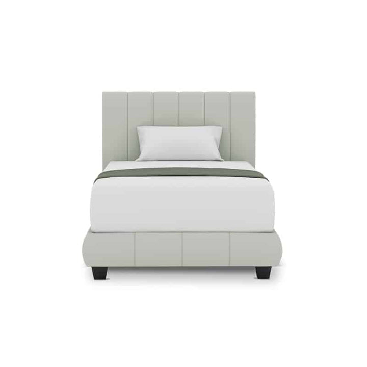 Le Irvine Bed Frame (Half Leather)