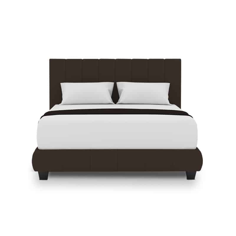 Le Irvine Bed Frame (Half Leather)