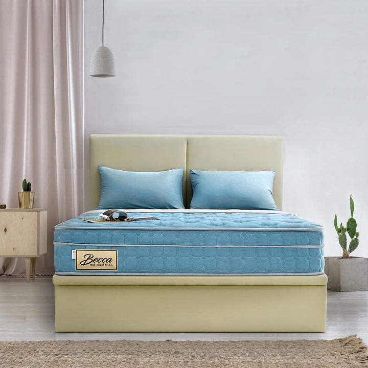 Becca 10.5" Bonnell Spring Mattress + Shelby Storage Bed (Package)