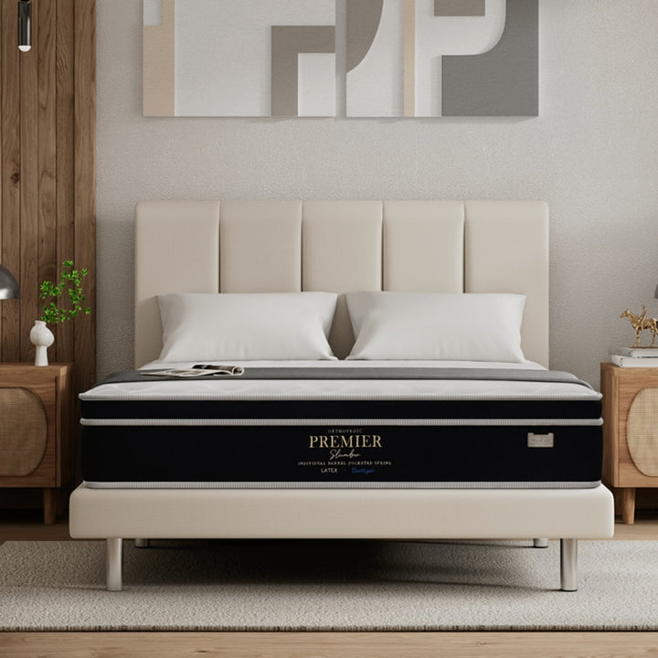 Premier Slumber 11" Pocketed Spring Mattress + Day Angel Bed Frame (Package)