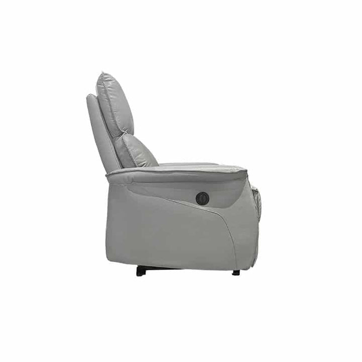 Lowee Motorised Recliner Armchair (Half Leather)