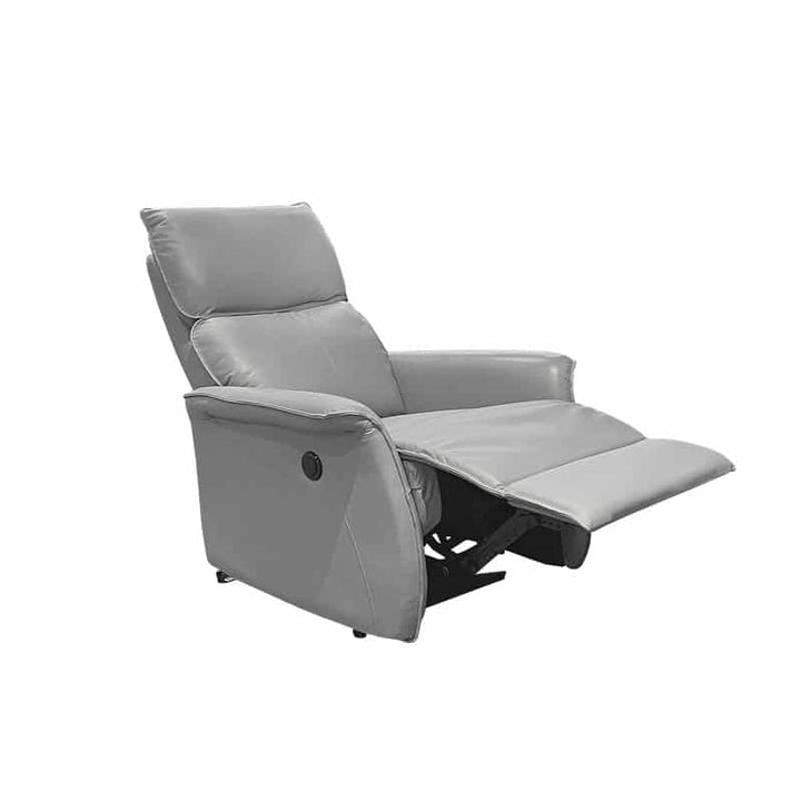 Lowee Motorised Recliner Armchair (Half Leather)