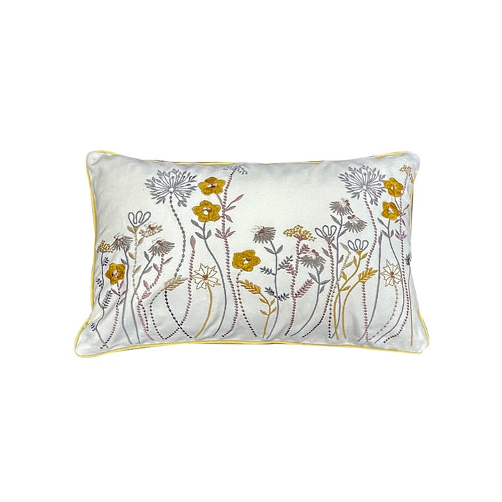 Flowerets Lumbar Cushion Cover (300 x 500mm)