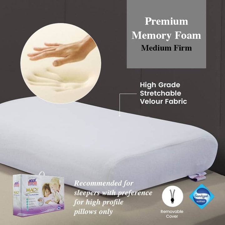 Macy Memory Foam Pillow