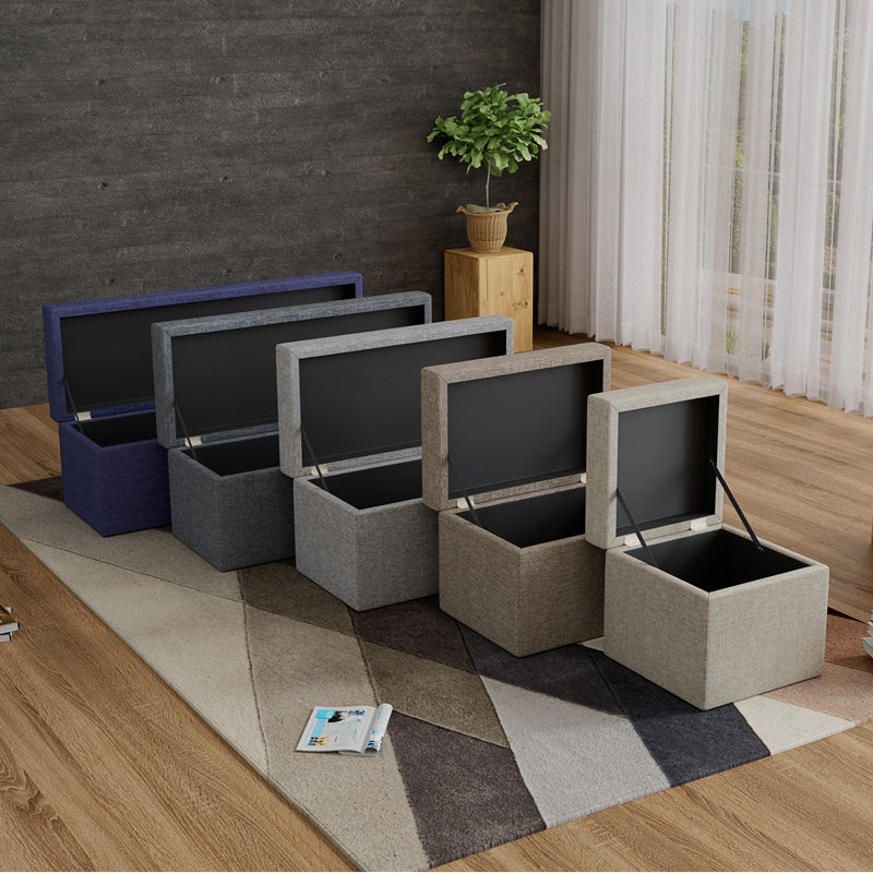 Orella Storage Ottoman D400mm (5 Sizes)