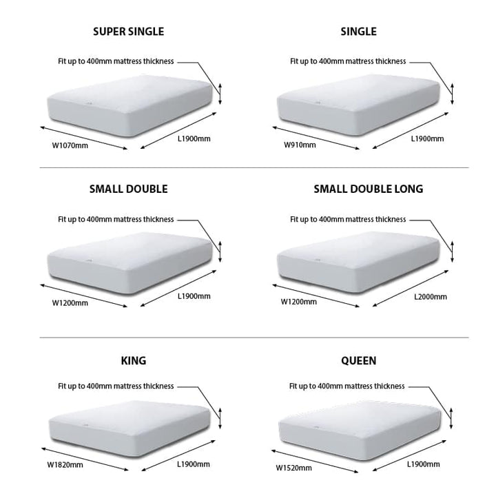 Classic Bedding Cotton Mattress Protector (Fitted)