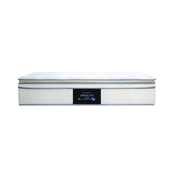 Orlando Crest 13” Pocketed Spring Mattress + Day Angel Bed Frame (Package)