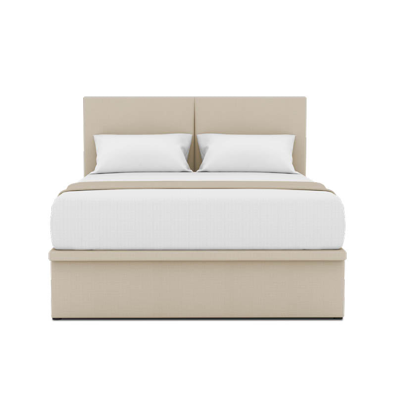 Orange Beauty 11.5" Pocketed Spring Mattress + Ezra Storage Bed (Package)