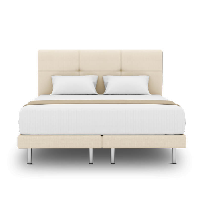 Ice Sleep D’Ice 14” Pocketed Spring Mattress + Day Angel Bed Frame (Package)