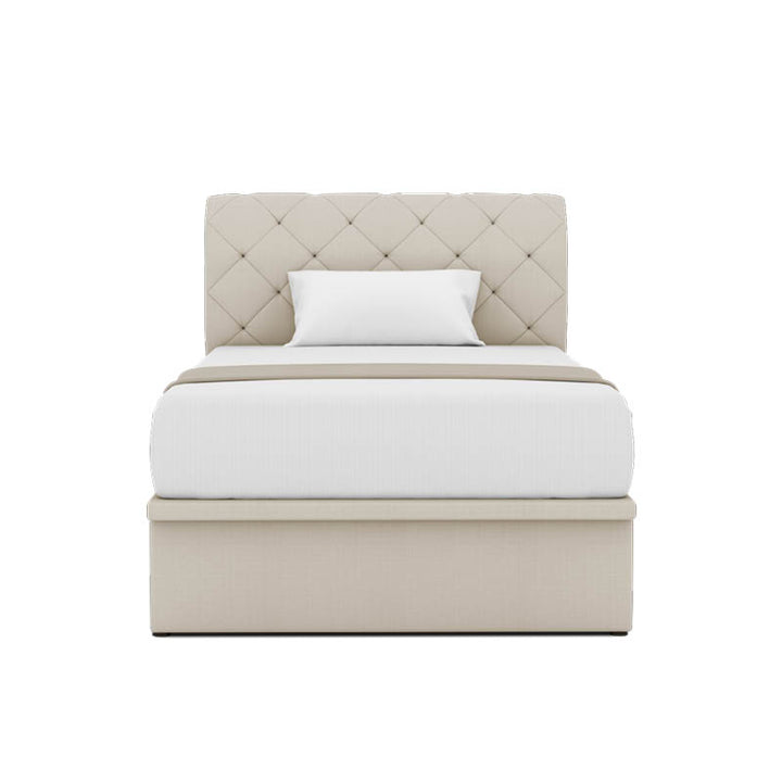 Belissa Headboard + Ezra Divan (Storage Bed)