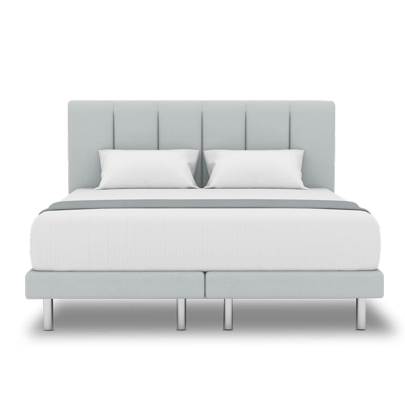 Ice Sleep D’Ice 14” Pocketed Spring Mattress + Day Angel Bed Frame (Package)