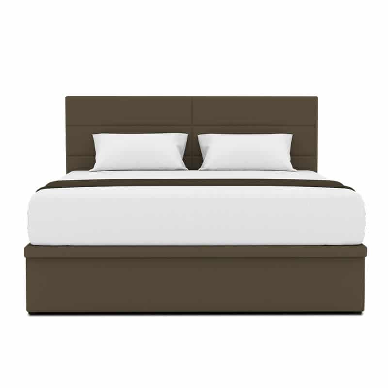 Orange Persona 10.5" Pocketed Spring Mattress + Ezra Storage Bed (Package)