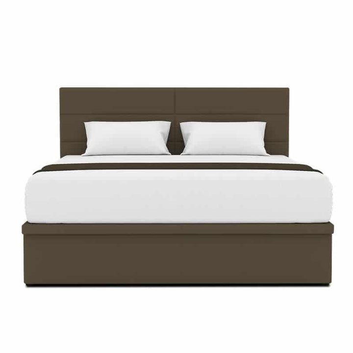 Orange Persona 10.5" Pocketed Spring Mattress + Ezra Storage Bed (Package)