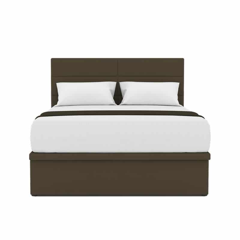 Orange Beauty 11.5" Pocketed Spring Mattress + Ezra Storage Bed (Package)