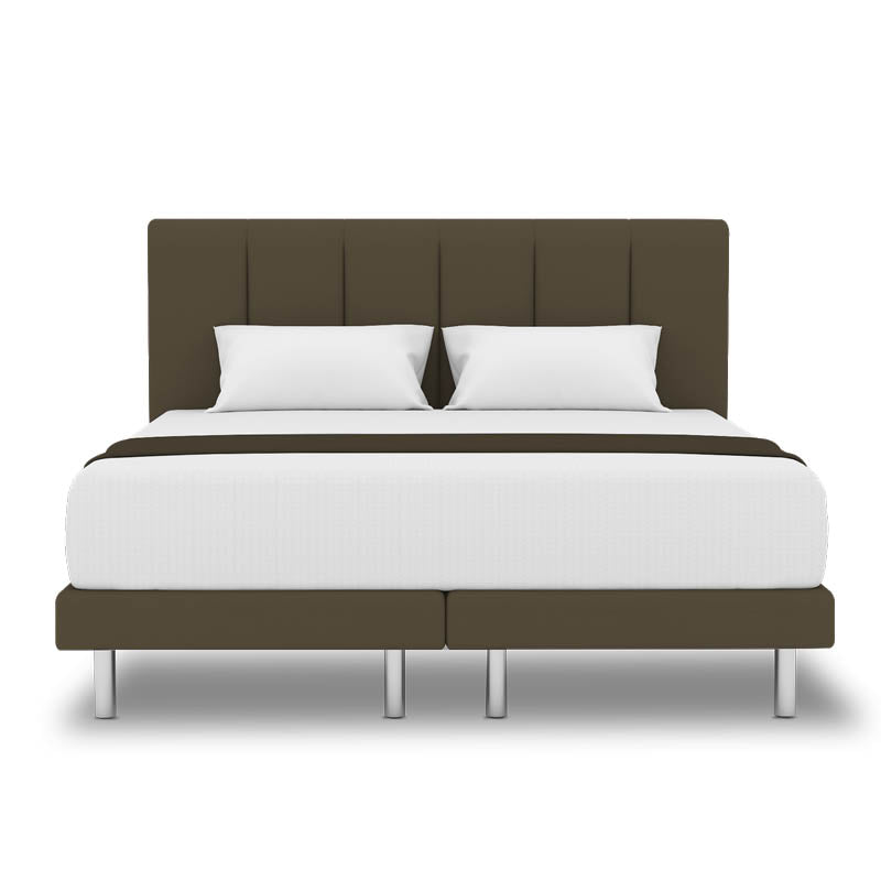 Ice Sleep D’Ice 14” Pocketed Spring Mattress + Day Angel Bed Frame (Package)