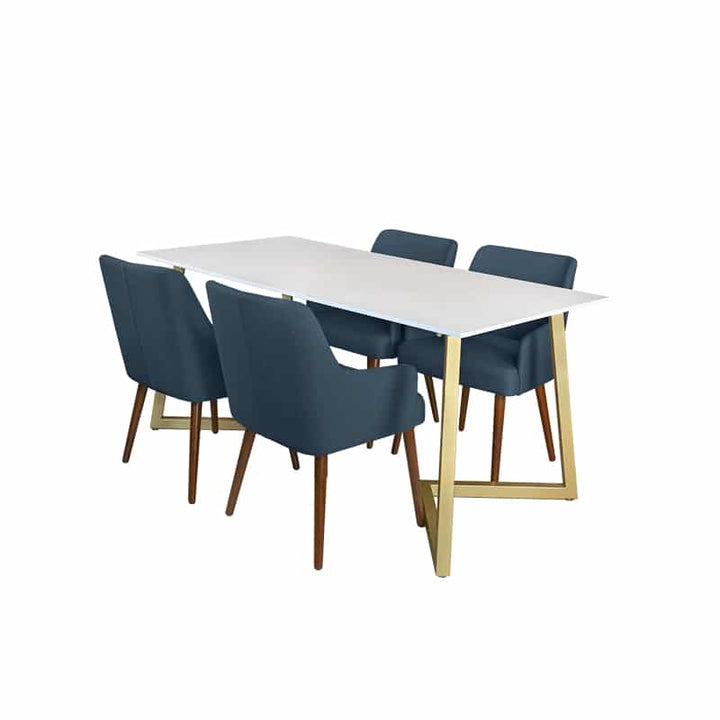 Marco Table + Chairs (1 + 4 Dining Set)