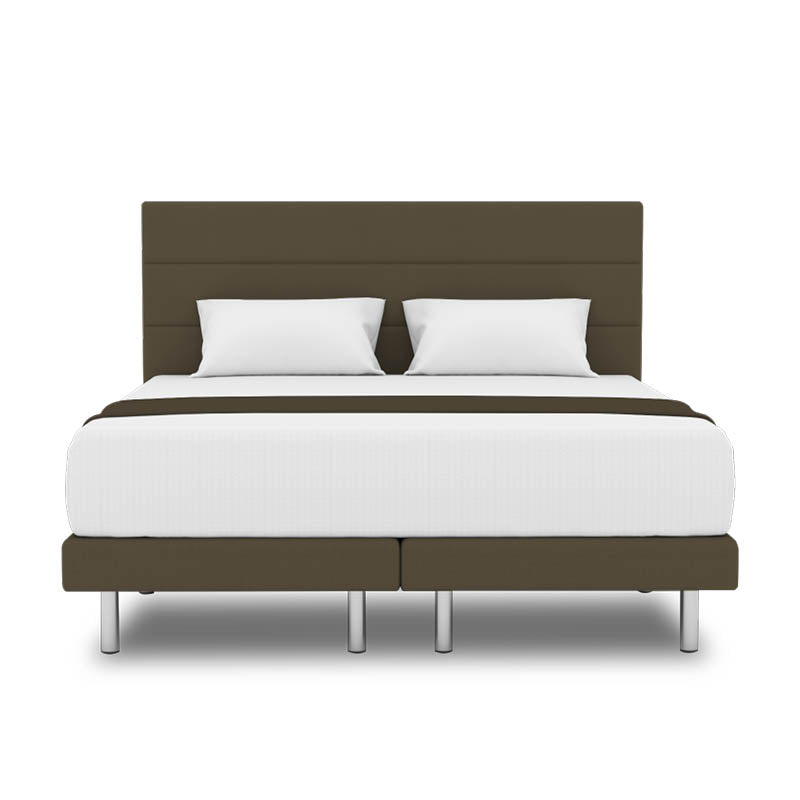 Grand Slumber 13.5″ Pocketed Spring Mattress + Day Angel Bed Frame (Package)