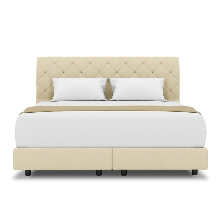 Belissa Headboard + Night Angelica Divan (Bed Frame)