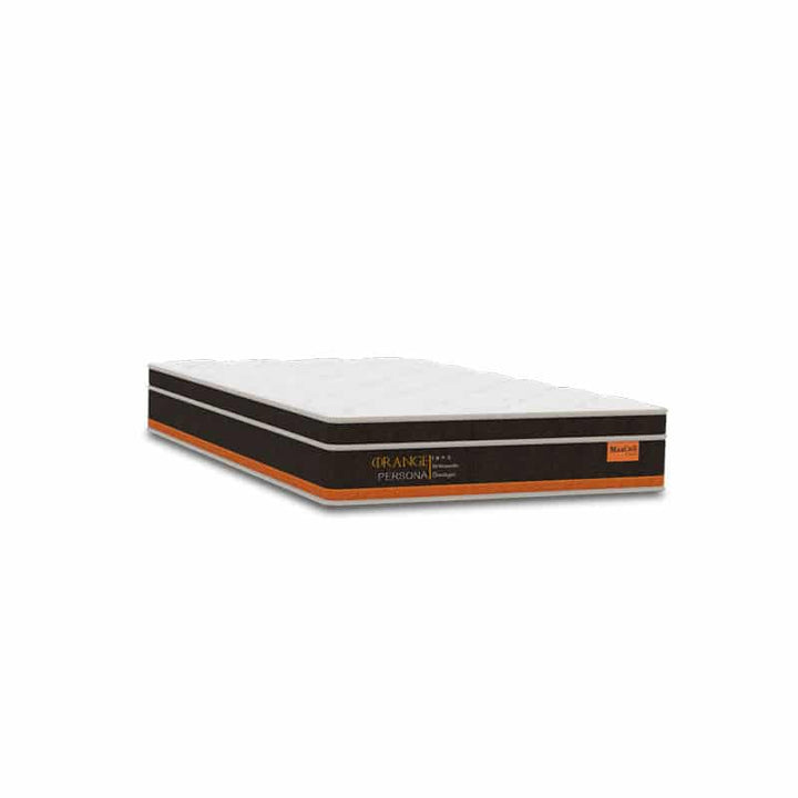 Orange Persona 10.5" Pocketed Spring Mattress + Day Angel Bed Frame (Package)