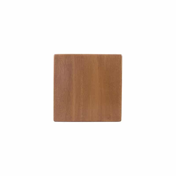 Peggy Wood Stool / Side Table - Mahogany