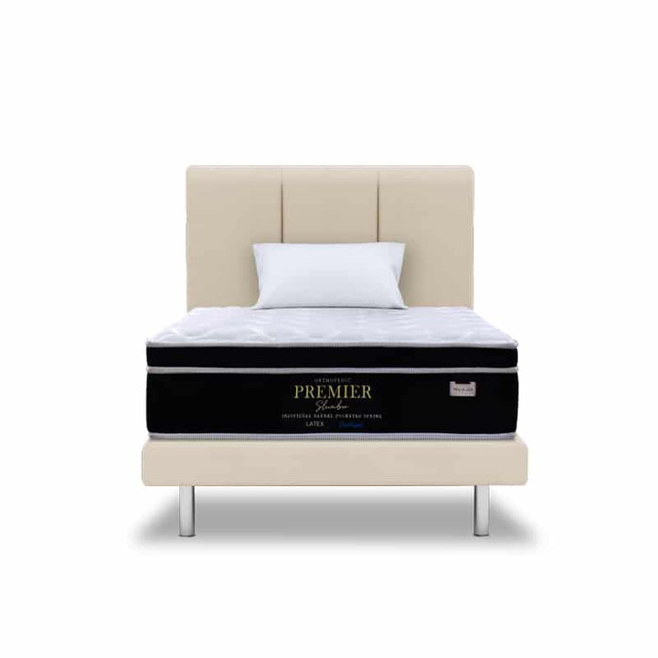 Premier Slumber 11" Pocketed Spring Mattress + Day Angel Bed Frame (Package)