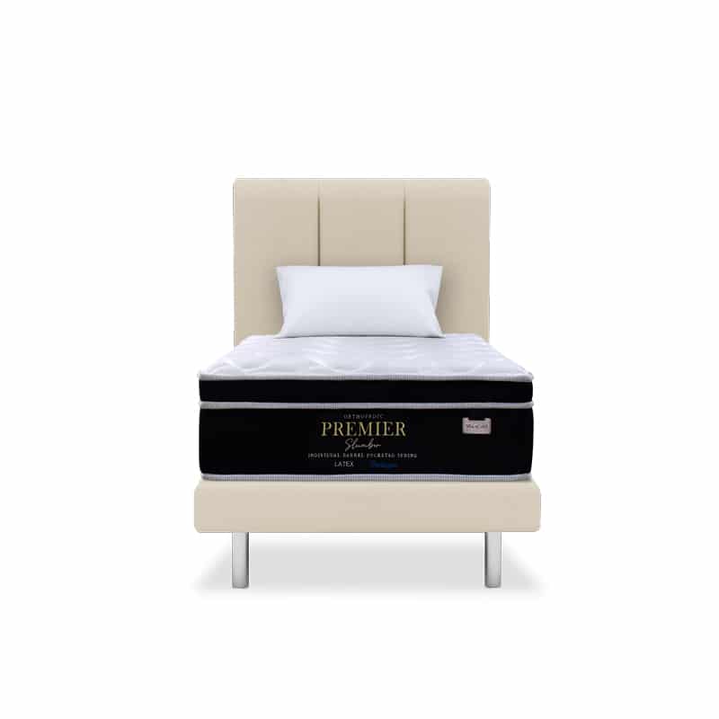 Premier Slumber 11" Pocketed Spring Mattress + Day Angel Bed Frame (Package)