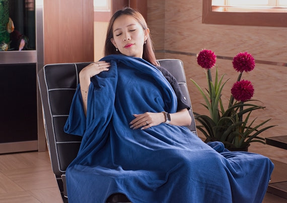 Blaire Microfleece Travel Blanket With Bag (4 sizes and 3 colours available)