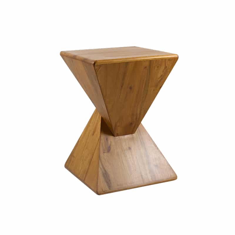 Pyra Wood Stool/Side Table