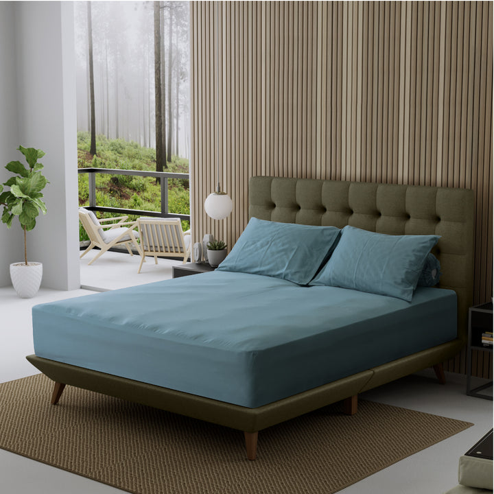 Blossom Cotton Sateen Bedsheet Set