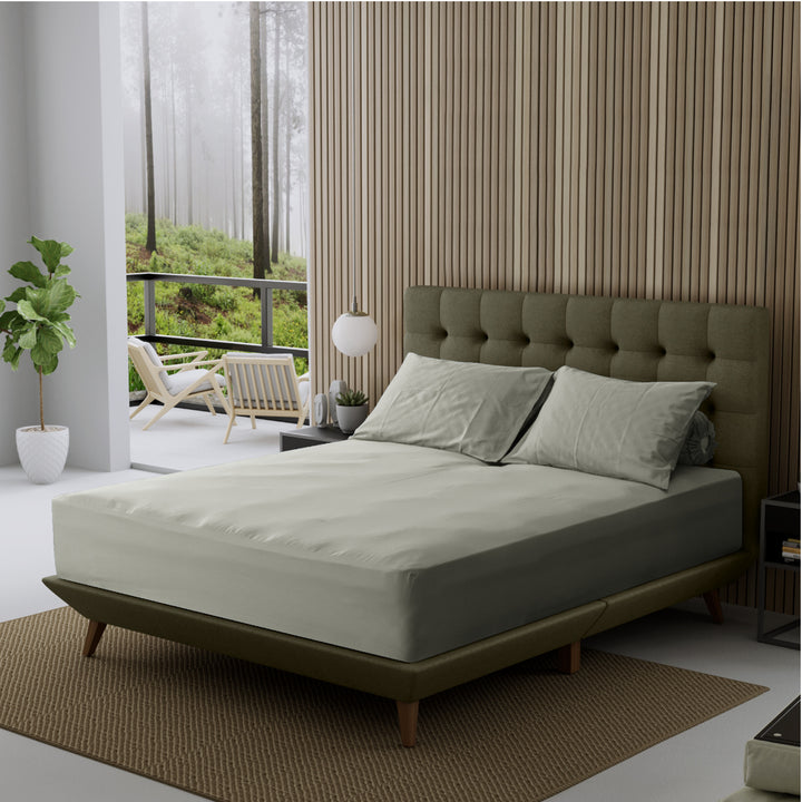 Blossom Cotton Sateen Bedsheet Set