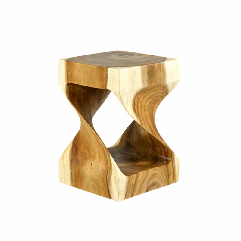 Shana Suar Wood Stool / Side Table