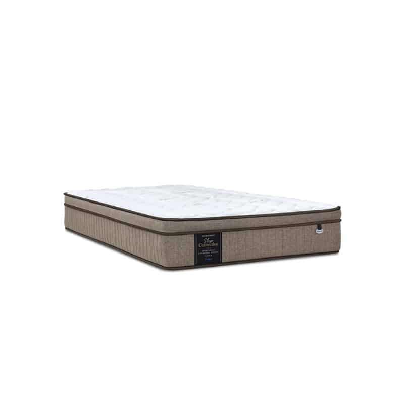 Sleep Connection 10.5" Pocketed Spring Mattress + Day Angel Bed Frame (Package)