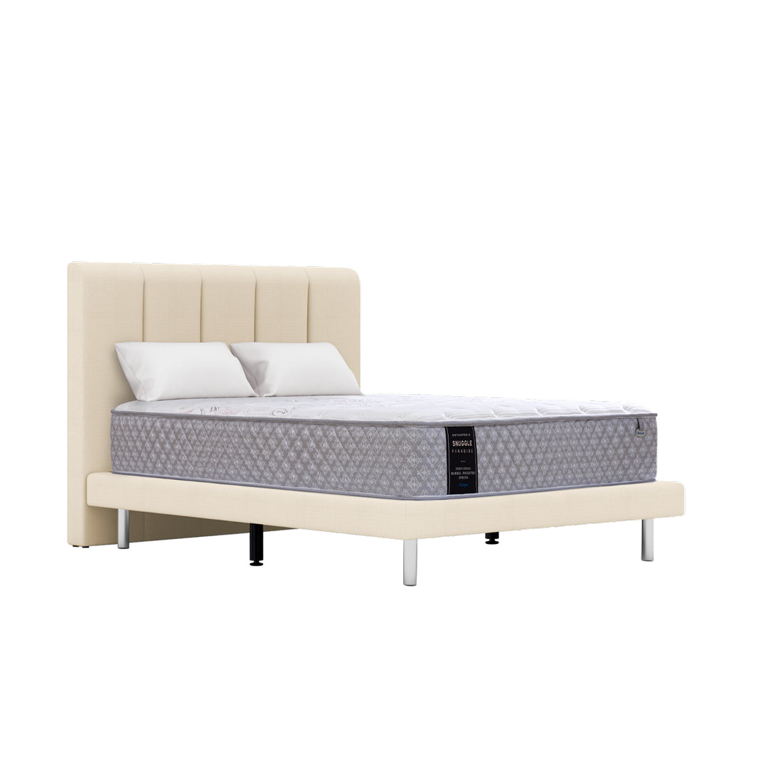 Snuggle Paradise 11" Pocketed Spring Mattress + Day Angel Bed Frame (Package)