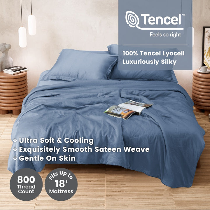 Tensilk Tencel™ Fitted Bedlinen Set