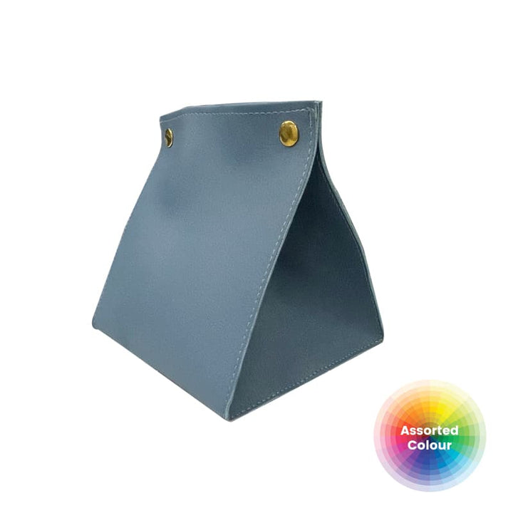 Square Tissue Box Cover - Faux Leather (150x150mm)