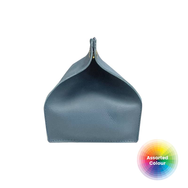 Square Tissue Box Cover - Faux Leather (150x150mm)
