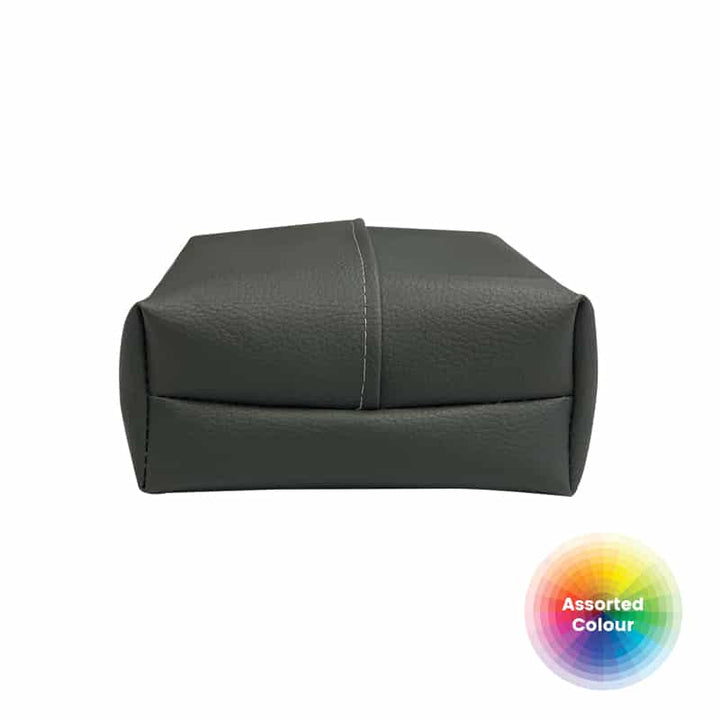 Square Tissue Holder - Faux Leather (130x130mm)