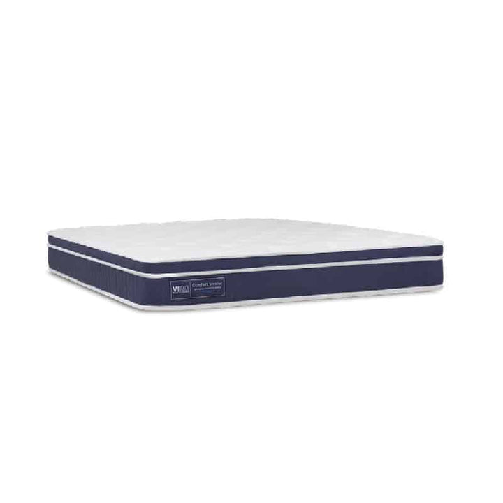 Comfort Master 10.5" Pocketed Spring Mattress + Romeo Bed Frame (Package)