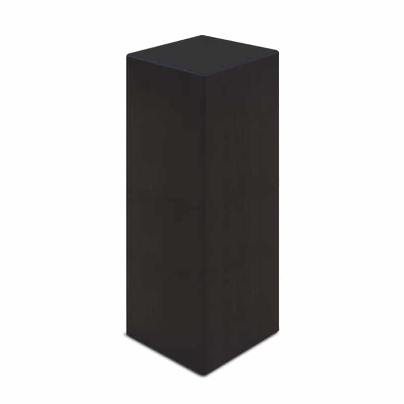 Mu Wood Stool / Side Table W250mm - Black (5 Sizes) Customisable size
