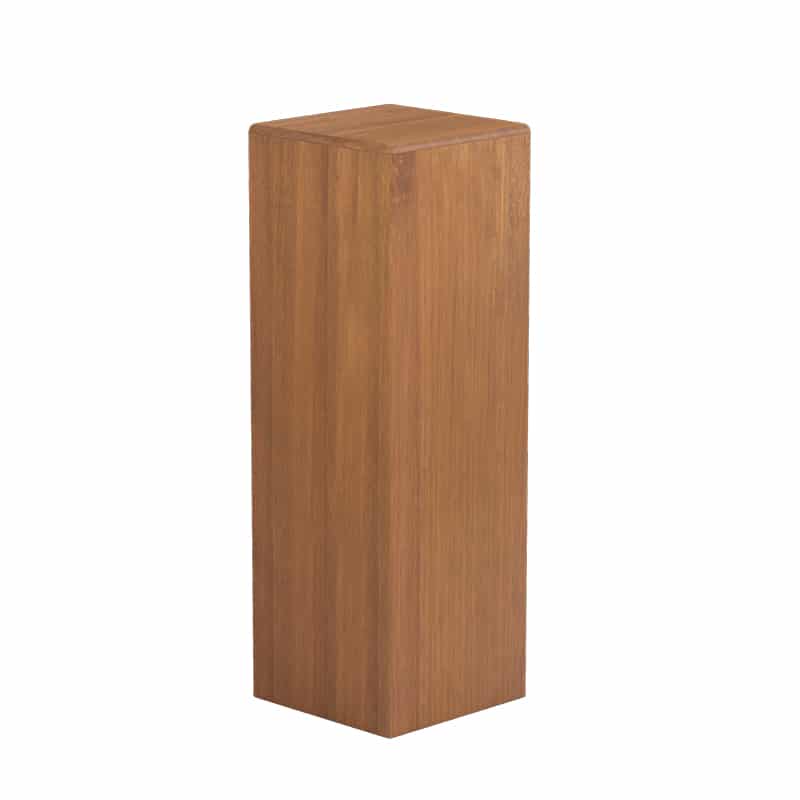 Mu Wood Stool / Side Table W250mm - Mahogany (5 Sizes) Customisable size