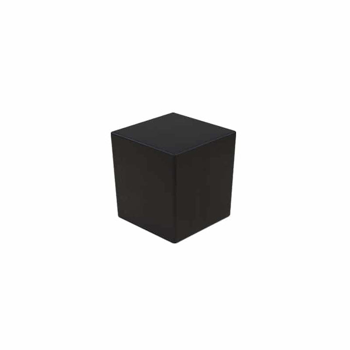 Mu Wood Stool / Side Table W300mm - Black (5 Sizes) Customisable size