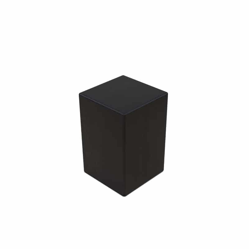 Mu Wood Stool / Side Table W300mm - Black (5 Sizes) Customisable size