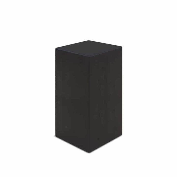 Mu Wood Stool / Side Table W350mm - Black (5 Sizes) Customisable size
