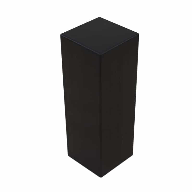Mu Wood Stool / Side Table W300mm - Black (5 Sizes) Customisable size