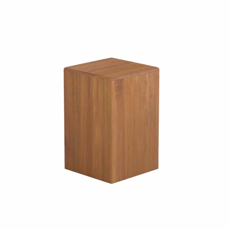 Mu Wood Stool / Side Table W300mm - Mahogany (5 Sizes) Customisable size