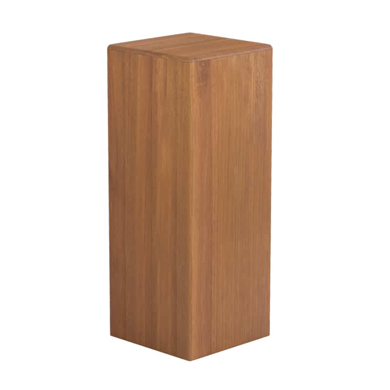 Mu Wood Stool / Side Table W300mm - Mahogany (5 Sizes) Customisable size