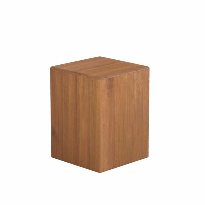 Mu Wood Stool / Side Table W350mm - Mahogany (5 Sizes) Customisable size