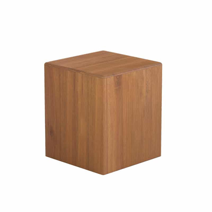 Mu Wood Stool / Side Table W400mm - Mahogany (5 Sizes) Customisable size
