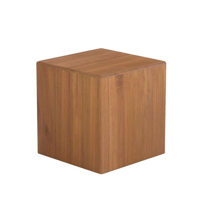 Mu Wood Stool / Side Table W450mm - Mahogany (5 Sizes) Customisable size