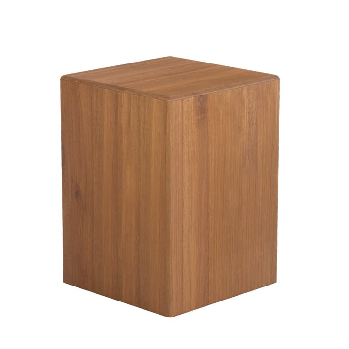 Mu Wood Stool / Side Table W450mm - Mahogany (5 Sizes) Customisable size